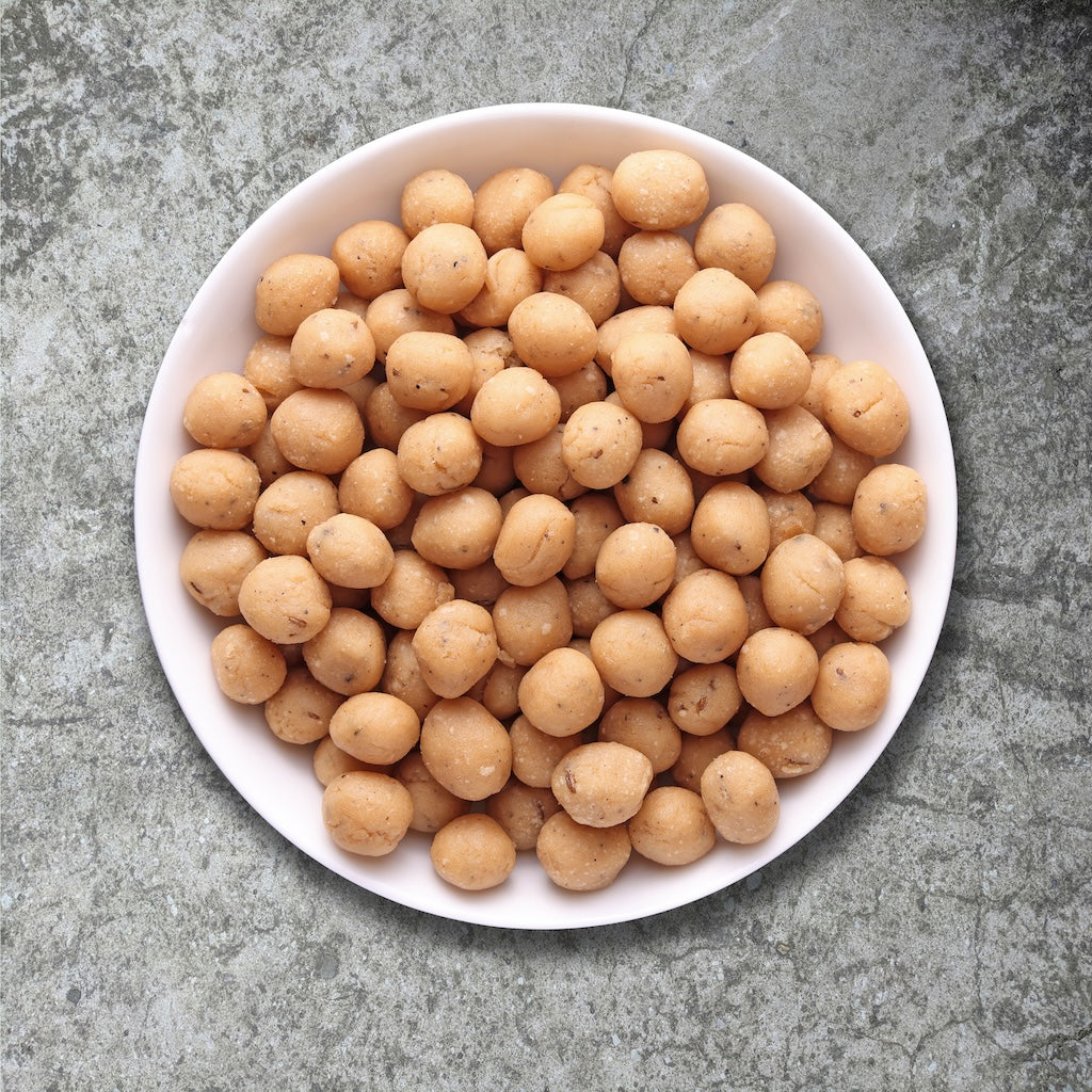 Palaharam at KalpathyStore Cheedai | Handmade Palakkad Snack | Crunchy Uppu Seedai | Made with Coconut Oil & Butter | Palm Oil Free | 250g PET Jar