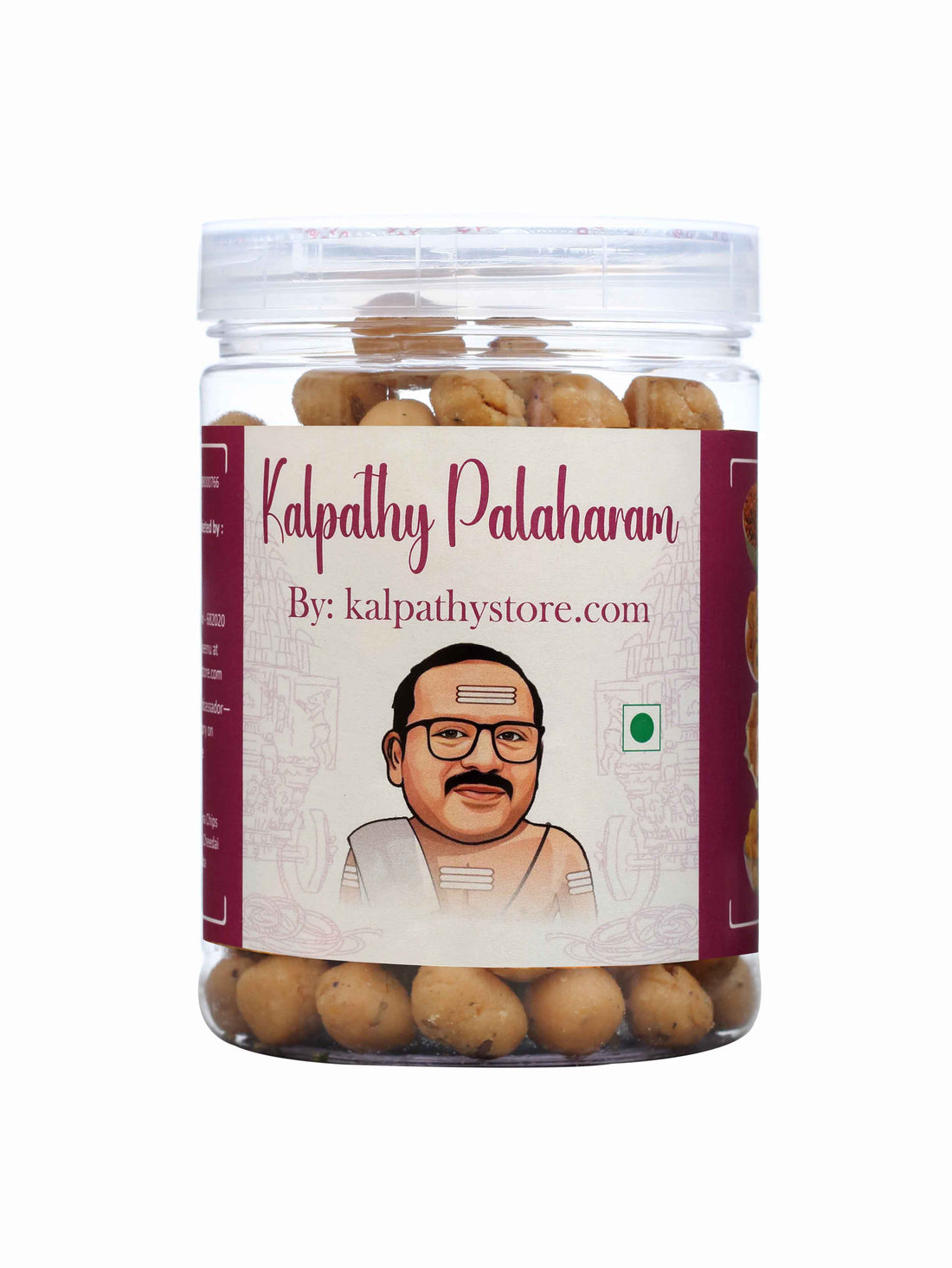 Palaharam at KalpathyStore Cheedai | Handmade Palakkad Snack | Crunchy Uppu Seedai | Made with Coconut Oil & Butter | Palm Oil Free | 250g PET Jar