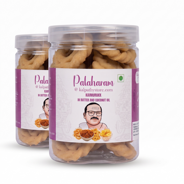 Kai Murukku 2-Jar Pack – Handmade South Indian Chakli in Coconut Oil & Butter | 2 x 200g