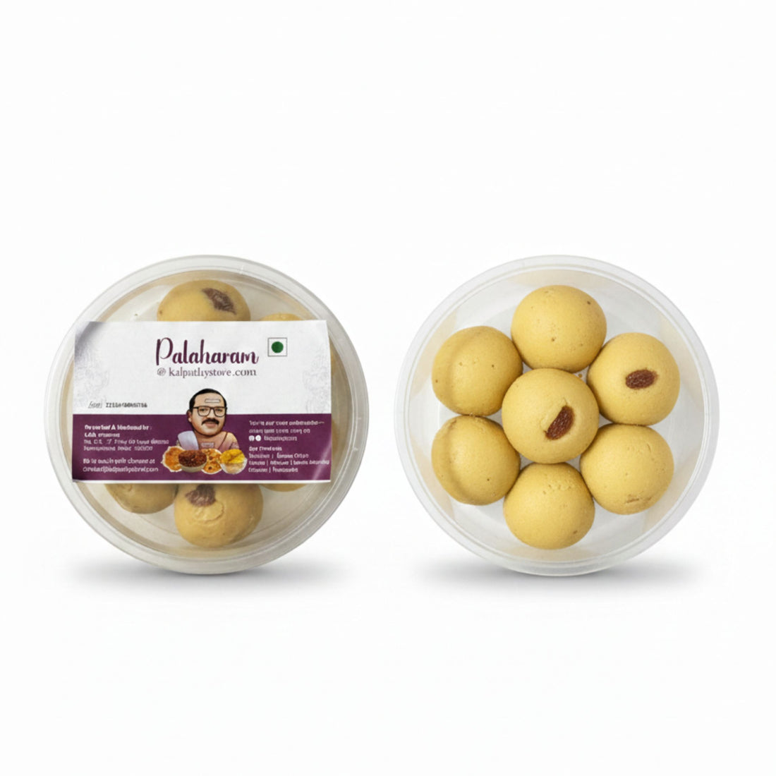 Palaharam at KalpathyStore Maladu / Maa Laddu (Pack of 7) | Pottukadalai Laddu | Pure Ghee | No Preservatives