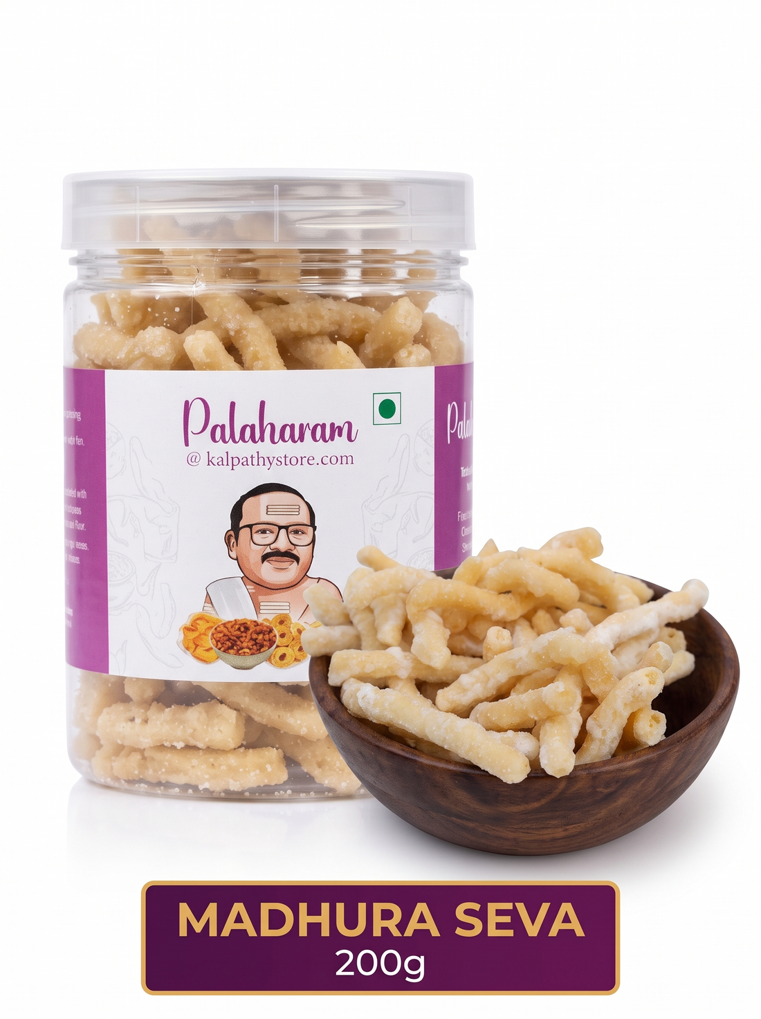 Madhura Seva 200g | Traditional Kerala Sweet Sev | Palaharam