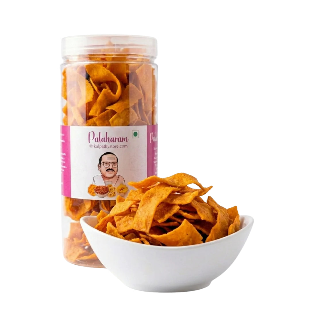 Pakkavada Ribbon Pakoda 150g jar - Palaharam by Kalpathy Store