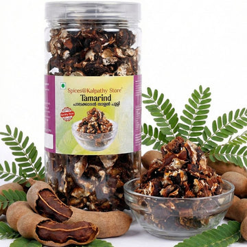 KalpathyStore Premium Seedless Tamarind (Valan Puli / Puli / Imli) – 400 g PET Jar