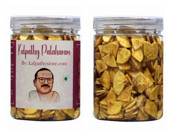 Palaharam at Kalpathy Store Premium 4 Cut Banana Chips in Coconut Oil | Sadhya Special | 150 G Pet Jar PAck